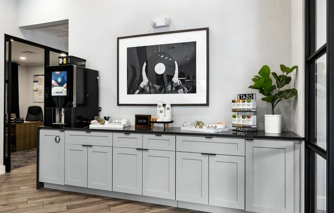 Mesa Verde Coffee Leasing Center with Coffee Machine and Tea Station