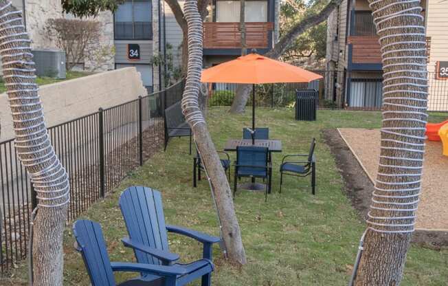 outdoor area northwest san antonio apartments