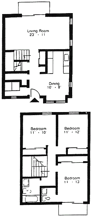 3 beds, 2 baths, 1,335 sqft, $1,450