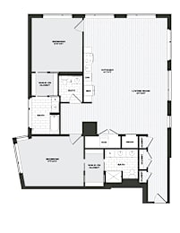 2 beds, 2 baths, 1,173 sqft, $4,573