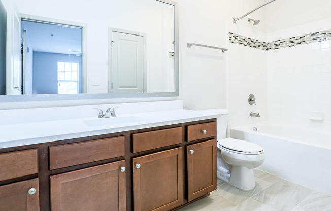 Bathroom With Hard Surface Flooring