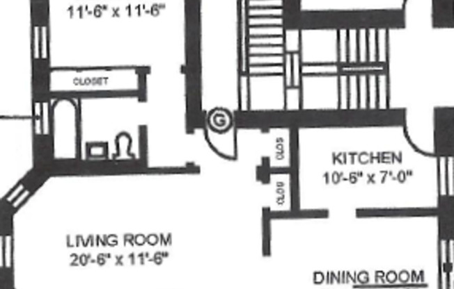 1 bed, 1 bath, 720 sqft, $1,795, Unit 203-2G