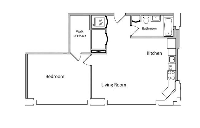 1 bed, 1 bath, 745 sqft, $1,675, Unit 228