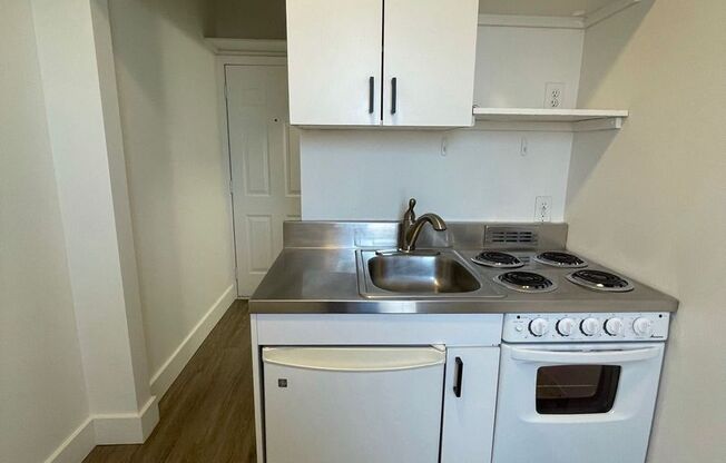 Studio, 1 bath, 116 sqft, $950, Unit 205