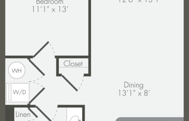 1 bed, 1 bath, 796 sqft, $1,813