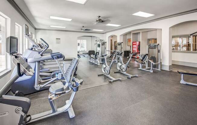 State-of-the-art Fitness Center with cardio machines