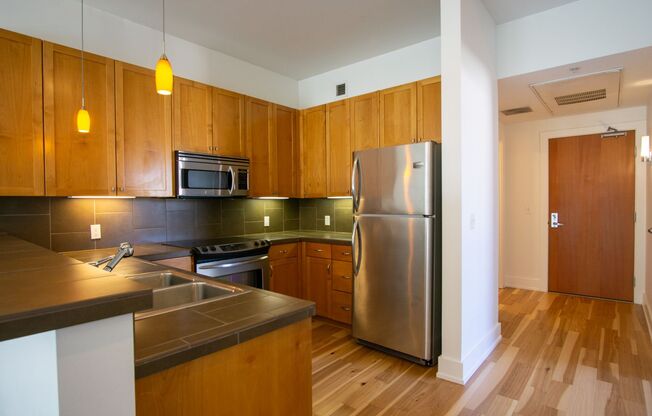 Upscale Slabtown 2Bdr with Views and Balcony!