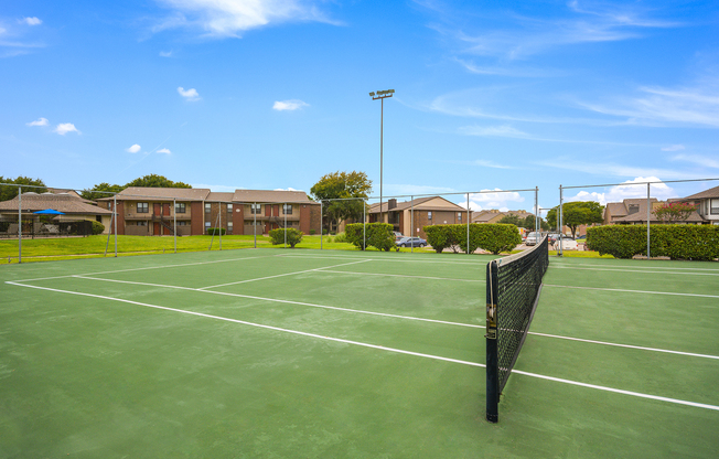 Tennis Courts | Bookstone and Terrace Apartments | Irving, Texas