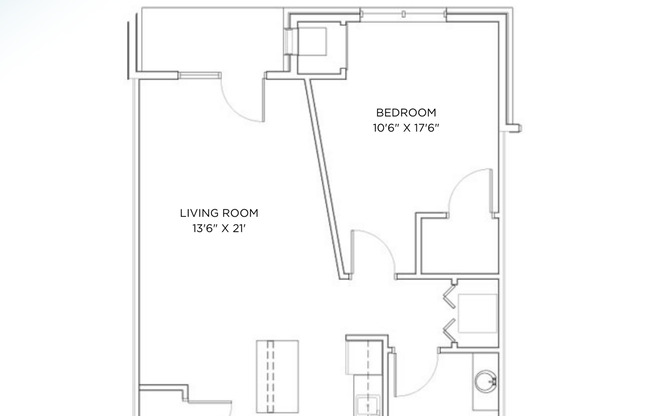 1 bed, 1 bath, 648 sqft, $1,640, Unit 5314-104