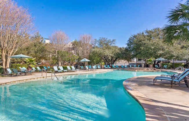 Enjoy your own tropical oasis at Stone Oak @ Parmer!