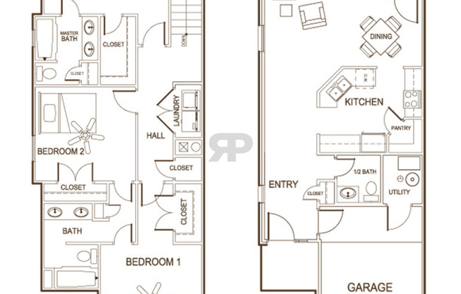 3 beds, 2.5 baths, 1,450 sqft, $2,360