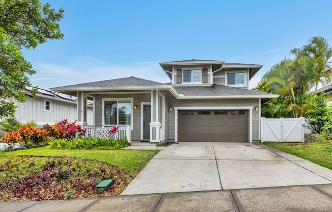 Flexible 6-Month Lease--Solar-Powered Wailuku Home with Ocean views, Fruit Trees, Split AC & Dog-Friendly!