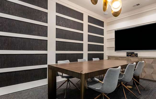 Business Center with TV Access