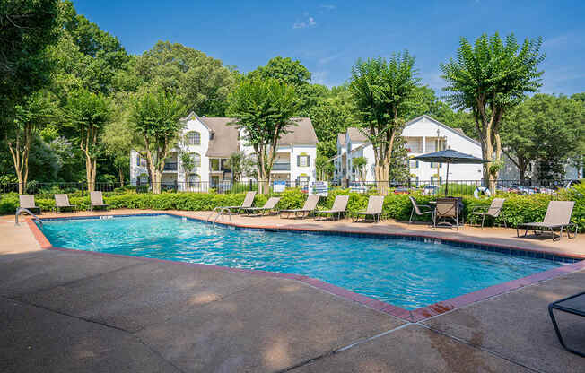 Large Pool with Sundeck