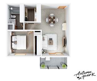 1 bed, 1 bath, 768 sqft, $786