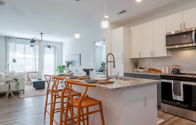Kitchen with Stainless Steel Appliances