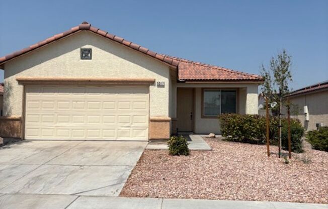 One story home with 3 bedrooms and 2 bath