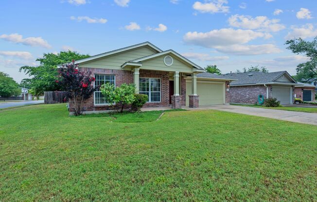 Immaculate 3 Bedroom, 2 Bath Home on Corner Lot in Cedar Park
