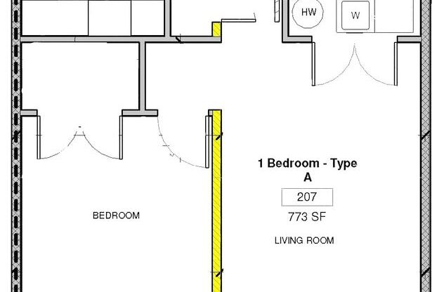 1 bed, 1 bath, 853 sqft, $1,500