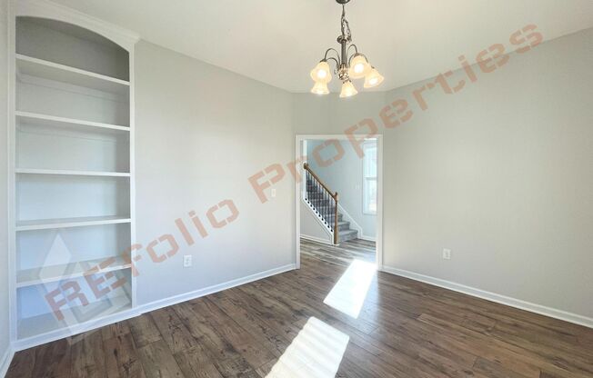 Stunning 4 Bedroom 2.5 Bathroom Home w/ Primary Suite on Main Level @ Ashcroft, Clayton, Available Mar 7th!