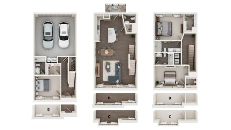 3 beds, 3.5 baths, 1,699 sqft, $2,853