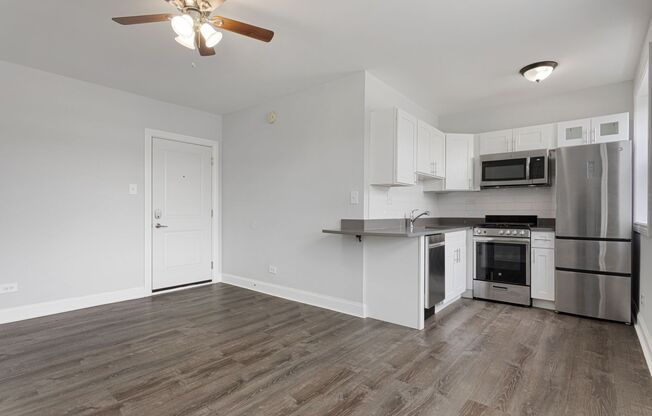 Studio, 1 bath, 313 sqft, $1,450, Unit 410