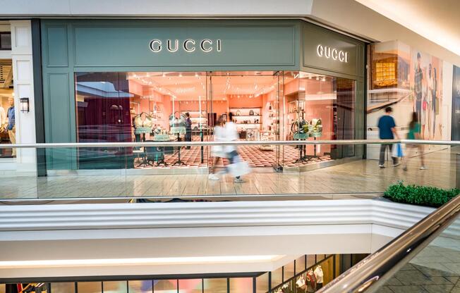 Upscale shopping at Cherry Creek is a quick trip from Modera University Park—your connection to designer favorites and refined finds.