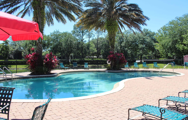 Swimming Pool With Relaxing Sundecks at Villa Valencia Apartments, Florida, 32825