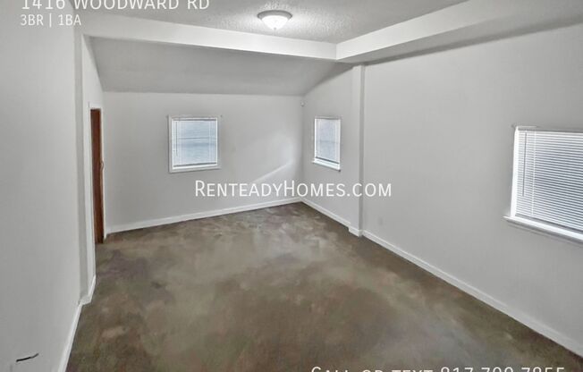 3 beds, 1 bath, $1,699