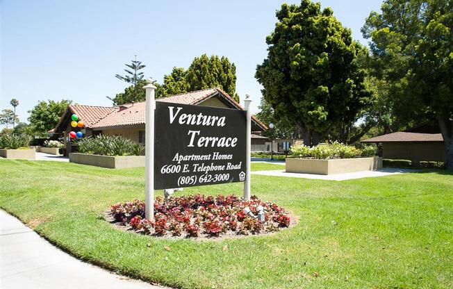 Ventura Terrace Property Sign