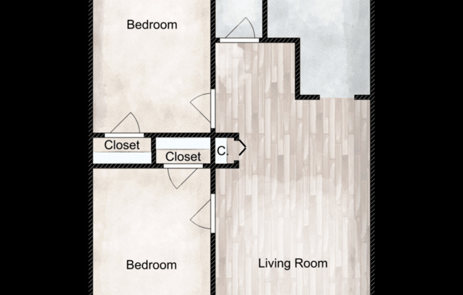 2 beds, 1 bath, 700 sqft, $1,460