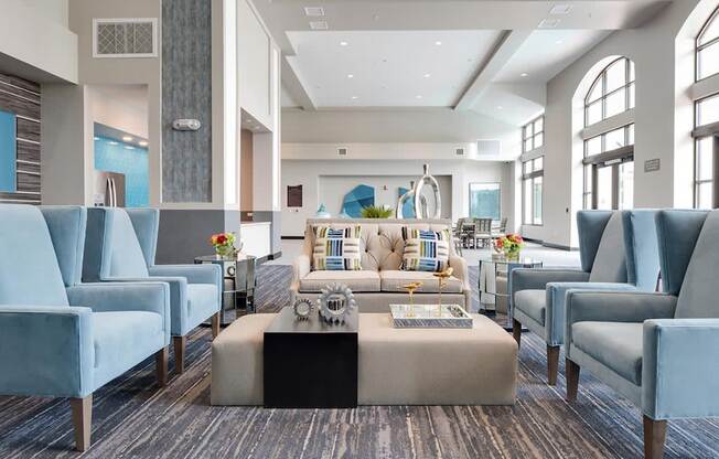 the preserve at ballantyne commons community living room
