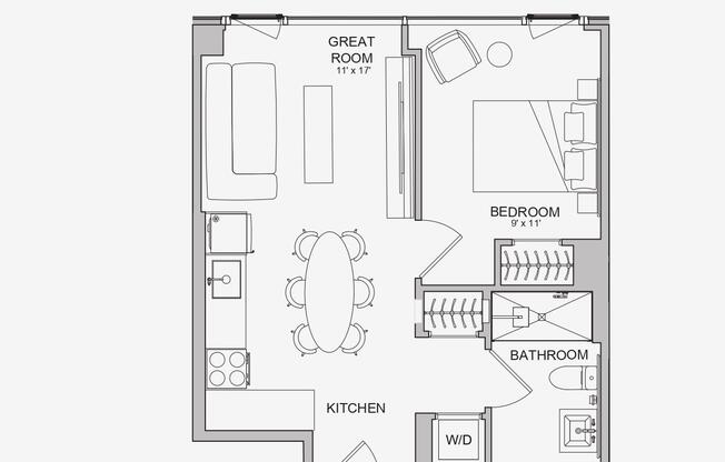 1 bed, 1 bath, $4,375, Unit PH225