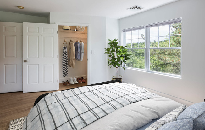 Bedroom with Hard Surface Flooring