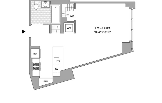 Studio, 1 bath, $3,378, Unit 710