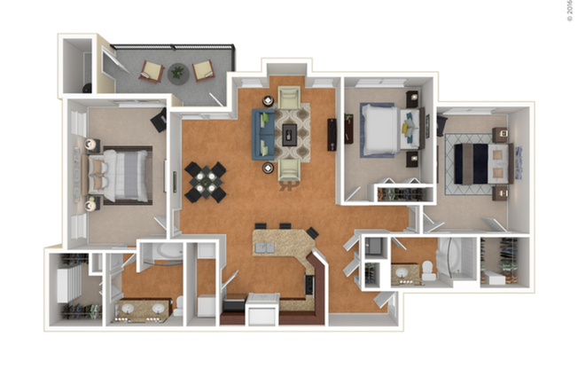 3 beds, 2 baths, 1,488 sqft, $2,417
