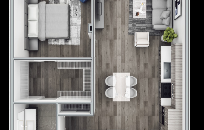 1 bed, 1 bath, 750 sqft, $2,394