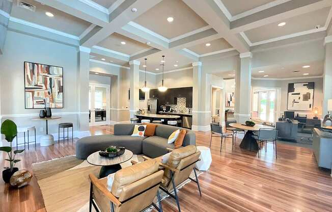 Clubhouse with fireplace, TV and WiFi