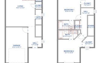 2 beds, 2.5 baths, 1,250 sqft, $2,695, Unit 2 NE Hadley #2