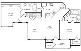 Partner-provided photo for $1429 unit