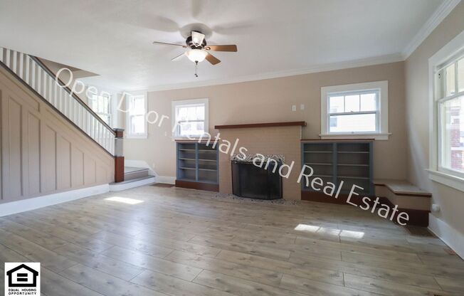 Now available 3 bedroom home
