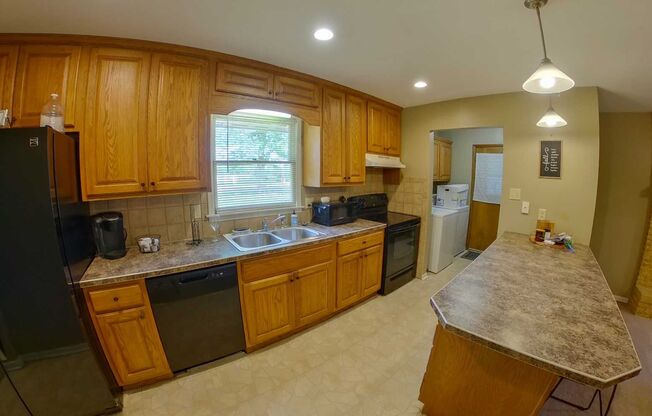 3D Tour Available-Enclosed Sun room + 2-Car Garage + Washer & Dryer! Available July 5th!