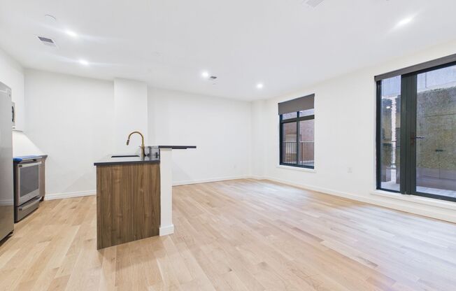 Brand new units 0-1 bedroom