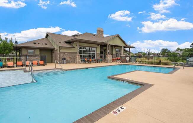 Outdoor Pool with Sundeck