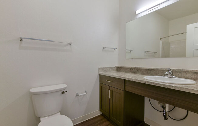 Master Bathroom at Dodson Pointe Apartment Homes, Rogers, AR, 72758