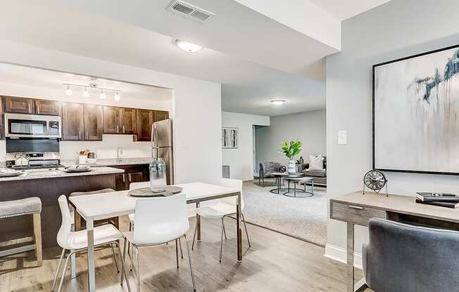 Dining With Kitchen at Kenilworth at Perring Park Apartments, Maryland, 21234