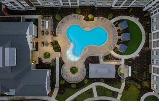 Aerial View of Pool