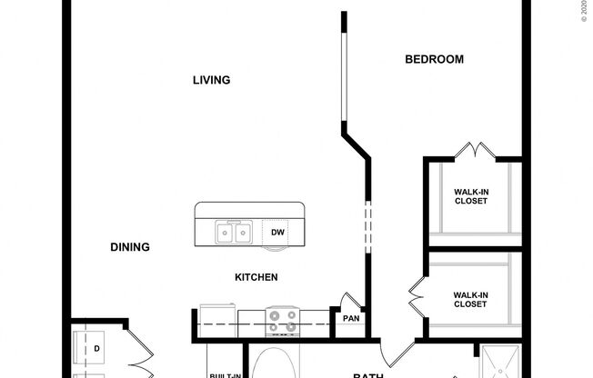 1 bed, 1 bath, 925 sqft, $1,465