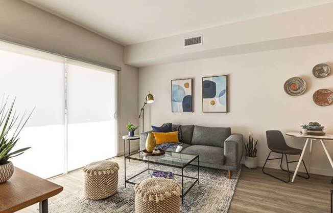 Modern Apartment Living Room at Haven at La Mesa, California, 91942