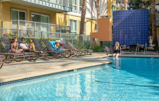 Relax and Socialize Poolside